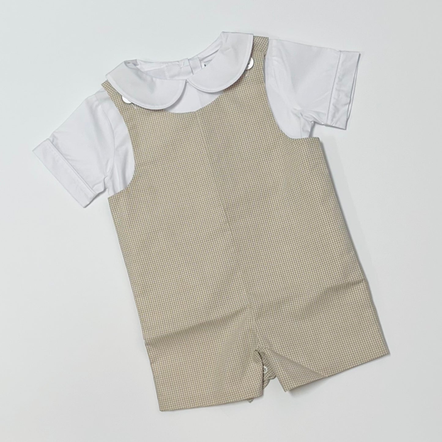 HENRY JON JON-Khaki Gingham