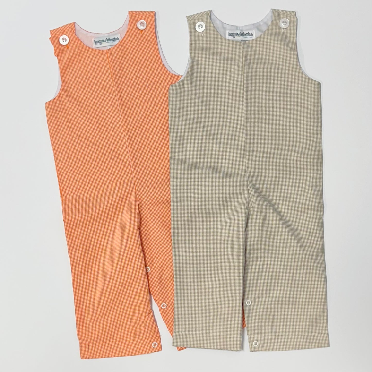 WALLCE LONGALL--Khaki Gingham