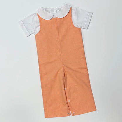 WALLCE LONGALL--Orange Gingham