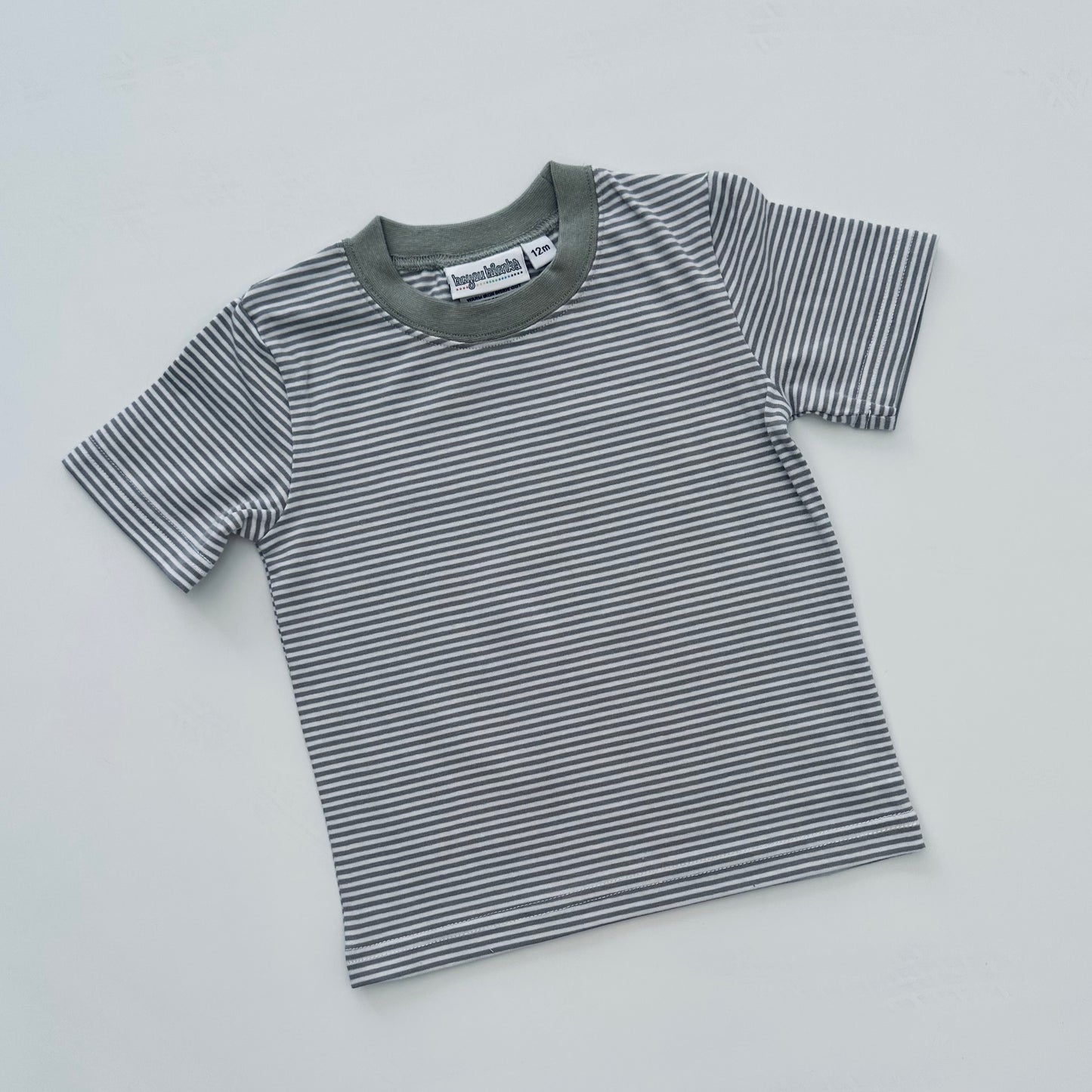 Knit Stripe Short Sleeve Shirt – Bayou Blanks