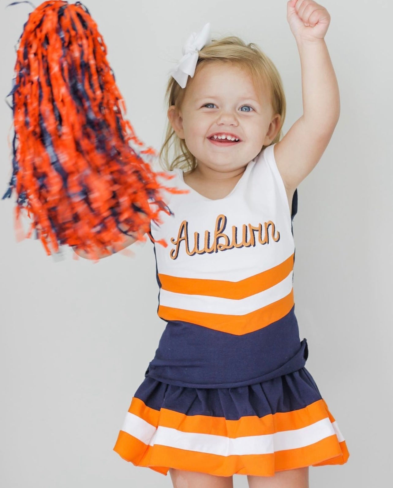 Cheerleader shop uniform orange