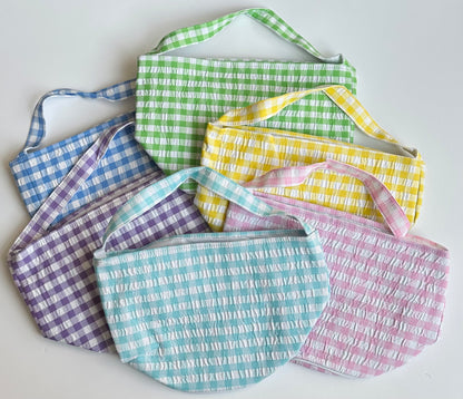 Seersucker and Gingham Buckets