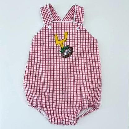 Sunsuit - Red Windowpane